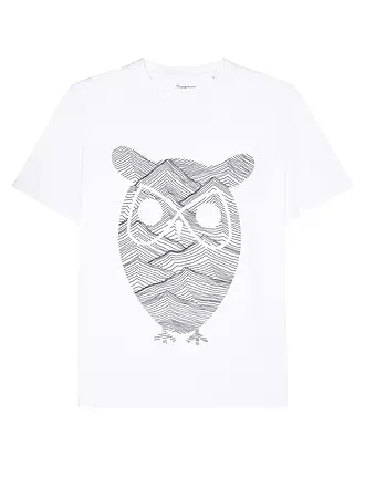 KNOWLEDGE COTTON APPAREL | Camiseta | weiss